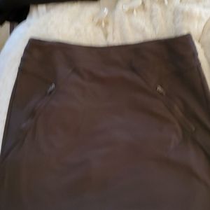 Athleta grey/ brown skort
